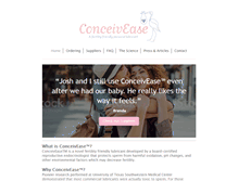 Tablet Screenshot of conceivease.com